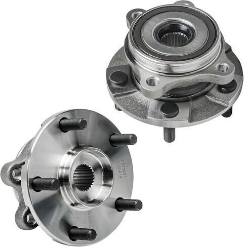 Detroit Axle - 2 مراكز تحمل عجلات أمامية لـ Toyota RAV4 SCION TC XB لكزس HS250H COROLLA IM PRIUS V ، محمل العجلات ومجموعة المحور محامل محور مجموعة المحور in Saudi Arabia