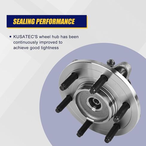 KUSATEC 515046 2pcs Front Wheel Bearing and Hub Assembly Compatible with 2004-2005 Ford F-150 2004 Heritage, 6 Lug Bolts w/ABS in Saudi Arabia
