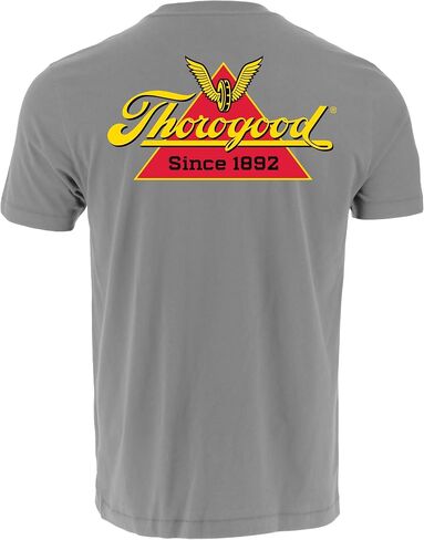 Thorogood Men Logo Logo Logo Shirt Sleeve Made USA in Saudi Arabia