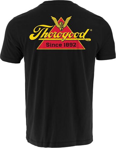 Thorogood Men Logo Logo Logo Shirt Sleeve Made USA in Saudi Arabia