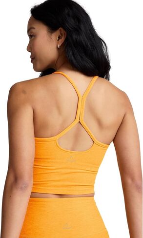 Beyond Yoga Women's Spacedye Slim Racerback Cropped Tank Top Majestic Blue Heather X-Small in Saudi Arabia