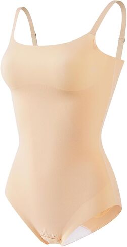 Shapewear Bodysuits For Women Tummy Control Seamless Sleeveless Body Shaper Body Suit XS-XL in Saudi Arabia