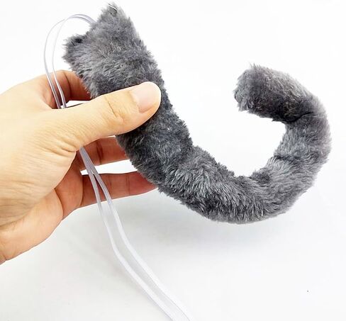 DALJIAFA Halloween Mouse Ears Headband Bow Tie Tail Mouse Hair Hoops Headpiece Bowtie Women Animal Hair Bands Hairband Cosplay Dress Up Masquerade Holiday Festival Parade Birthday Party Supplies Brown in Kuwait
