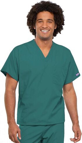 مجموعة شيروكي فرك للرجال والنساء ، Fit Vist V-neck Scrub Top 4777 مع ارتفاع طبيعي ، Pant Pant 4000 مرنة in Saudi Arabia