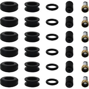 تحديث O-Rings ، Caps Pintle ، مجموعة مرشحات بديلة مناسبة لـ Toyota T100 Injector 1993-1994 in Kuwait