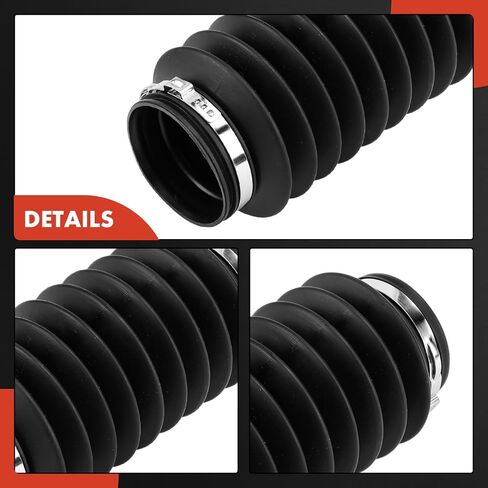 A-Premium الخلفية الخلفية Air Air Air Hose Clean Clean Hose W/Clamps متوافق مع RAM 2500/3500 2011-2012 و Dodge RAM 2500/3500 2003-2010 in Saudi Arabia