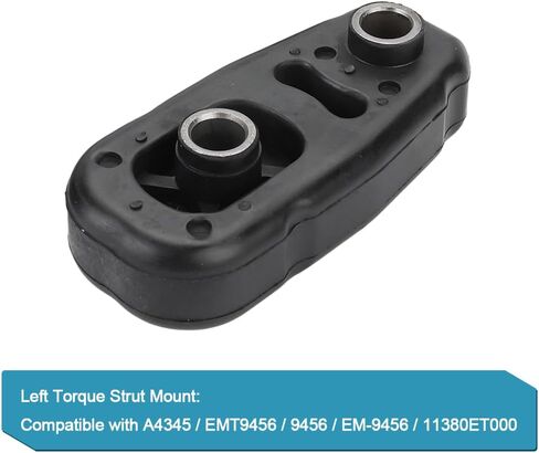 JDMON 2Pcs Front Engine Motor Left Torque Strut Mount Replacement for Nissan Sentra 2.0L 2007 2008 2009 2010 2011 2012 Auto CVT Trans Compatible with A4318, A4345, 9456, 9228 in Saudi Arabia