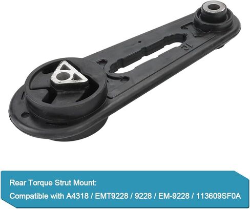 JDMON 2Pcs Front Engine Motor Left Torque Strut Mount Replacement for Nissan Sentra 2.0L 2007 2008 2009 2010 2011 2012 Auto CVT Trans Compatible with A4318, A4345, 9456, 9228 in Saudi Arabia