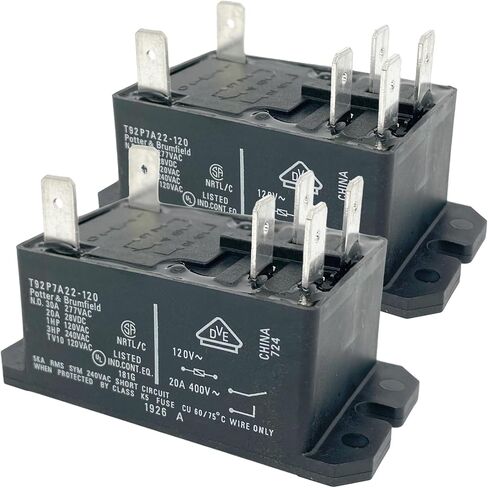T92P7A22-120 Relay 120VAC 30A 6-pin DPST-NO in Saudi Arabia