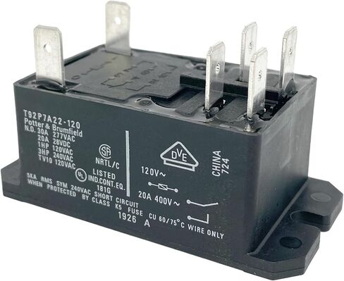 T92P7A22-120 Relay 120VAC 30A 6-pin DPST-NO in Saudi Arabia