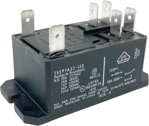 T92P7A22-120 Relay 120VAC 30A 6-pin DPST-NO in Saudi Arabia