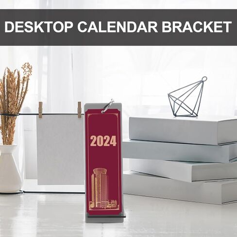 حامل تقويم الجدول الأكريليكي سوداء سطح المكتب السود in Kuwait