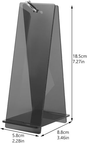 حامل تقويم الجدول الأكريليكي سوداء سطح المكتب السود in Kuwait