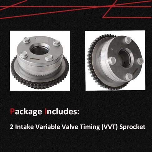 2 Intake Variable Valve Timing (VVT) Sprocket Fit for 2005-2019 Nissan Frontier NV3500 Pathfinder Xterra V6 4.0L DOHC Intake Camshaft Phaser Gear Replace#13025-8J100 13025-CD000 in Saudi Arabia