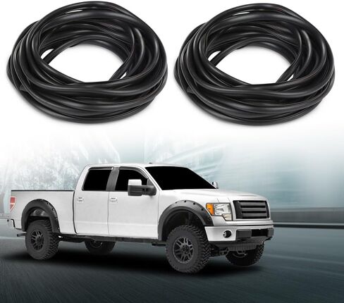 LQI 60 قدم Fender Flare Flare Rubber Seal و Black Universal Fender Flare Gasket للسيارات وآبار عجلة الشاحن in Kuwait