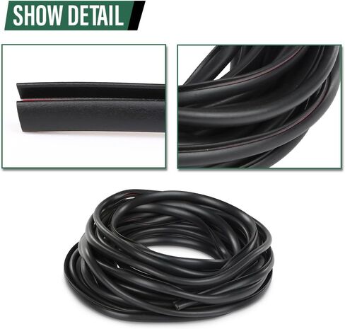 LQI 60 قدم Fender Flare Flare Rubber Seal و Black Universal Fender Flare Gasket للسيارات وآبار عجلة الشاحن in Kuwait