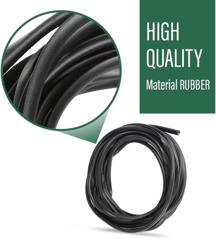 LQI 60 قدم Fender Flare Flare Rubber Seal و Black Universal Fender Flare Gasket للسيارات وآبار عجلة الشاحن in Saudi Arabia