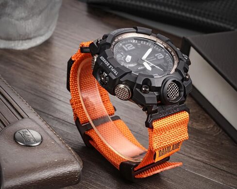 فرقة مشاهدة نايلون 16 مم متوافقة مع Casio G-Shock GWG-1000 GWG1000 ، حزام ساعة رياضية نايلون الوعرة مع تصميم بقع عسكرية ، حزام بديل للإصدار السريع للاستخدام التكتيكي في الهواء الطلق للرجال in Kuwait
