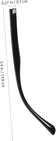 IMIKEYA 1 Pair Brown Plastic Eyeglass Temple Replacement Arms - Spring Glasses Temples for Easy Repair of Sunglasses and Eyeglasses - Universal Fit for DIY Glasses Repairs in Saudi Arabia