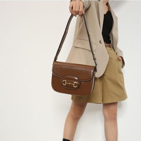 Shoulder Bags for Women Closure Crossbody Bags Shoulder Purse Handbag PU Leather Classic Clutch Tote in Saudi Arabia