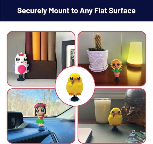 يضحك راقصة لوحة القيادة في Buddha - Boyful Bobblehead مع تعبير ضحكة فرحان - لعبة Sweat Luck Dashboard Toy - بلاستيك ناعم مع وسادة لاصقة للسيارات والمكاتب والمزيد in Kuwait