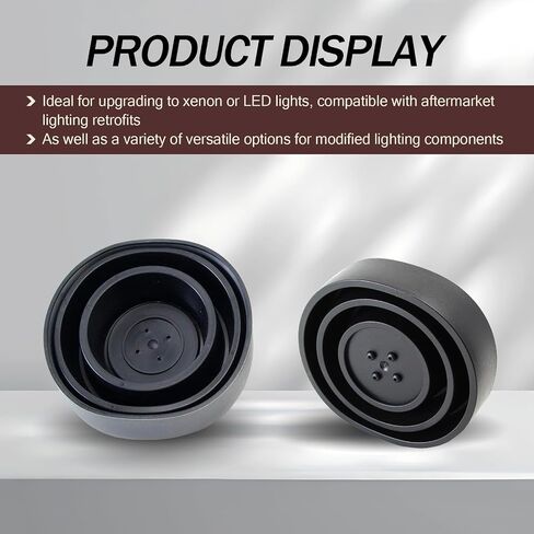 ZKFAR 2 PCS CAR CAR Front Lighting Lighting Loving Guding ، SILICONON SILICONE Anti-Flame Sterardant Thread Thread Seal Cover لـ 2.76 "/2.95" /3.15 "/3.35" /3.54 "/3.74" /3.94 "(Black) in Saudi Arabia