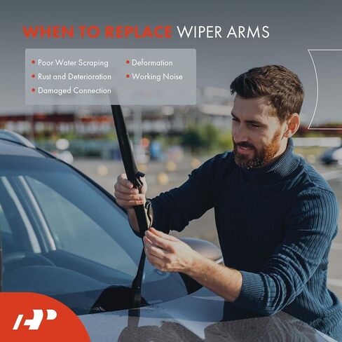 A-Premium Front Driver Side Windshield Wiper Arm Compatible with Audi A6 2005-2011, A6 Quattro 2005-2011 in Saudi Arabia