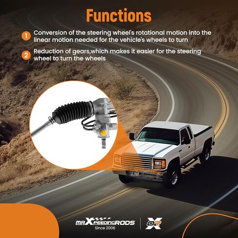 MaxPeedingrods رف التوجيه الهيدروليكي وتجميع الترين لهوندا أوديسي 2005-2010 3.5L ، أوديسي 2007 جولة فقط ، استبدل# 53010shja02 ، 26-2747 ، 26-2724 in Saudi Arabia