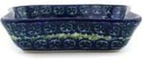Polmedia Polish Pottery 4 بوصة وعاء Stoneware H6762a ترسم من سيراميكا Artystyczna في بولسلاويك بولندا. شكل S114A (630) نمط P0977A (560X) in Kuwait