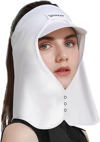 Cooling Face Covering Adjustable UV Sun Protection Neck Drape Multifunctional Mask, Neck Flap Addon for Ball Caps in Saudi Arabia