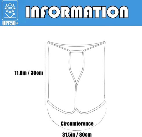 Cooling Face Covering Adjustable UV Sun Protection Neck Drape Multifunctional Mask, Neck Flap Addon for Ball Caps in Saudi Arabia