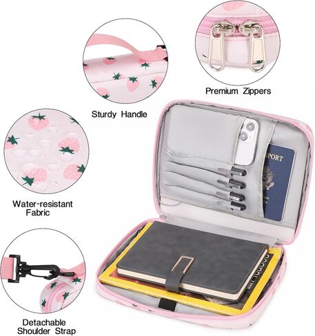 قضية الكتاب المقدس للنساء ، يغطي الكتاب المقدس حالة كتاب للكتاب المقدس للنساء الفتيات اللواتي يعانين من حزام كتف قابل للفصل ومقبض متين ، وحقيبة حماية للكتاب المقدس مع جيوب متعددة ، بوهيميان in Kuwait