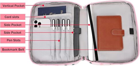 قضية الكتاب المقدس للنساء ، يغطي الكتاب المقدس حالة كتاب للكتاب المقدس للنساء الفتيات اللواتي يعانين من حزام كتف قابل للفصل ومقبض متين ، وحقيبة حماية للكتاب المقدس مع جيوب متعددة ، بوهيميان in Kuwait