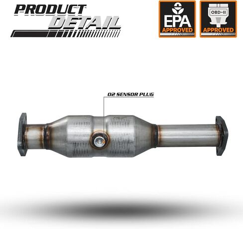 M-AUTO Catalytic Converter with O2 sensor to the side Compatible with 1998 1999 2000 2001 2002 Honda Accord 2.3 (EPA Compliant) in Saudi Arabia