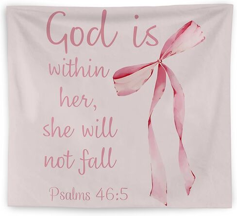 WNAGT Western Christian Tapestry Wall Hanging, Religious Wall Decor, Psalms 73:26 Bible Verse Christian Wall Blanket Decor for Home Living Room Prayer Room Bedroom, 50x60 Inch in Saudi Arabia