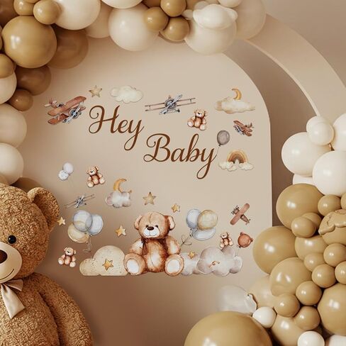 Faccito Baby in Bloom Baby Shower Decorations for Girl ، Floral Wildflower Sign Discors for Balloon Arch Backdrop Secal Gender Decor in Saudi Arabia