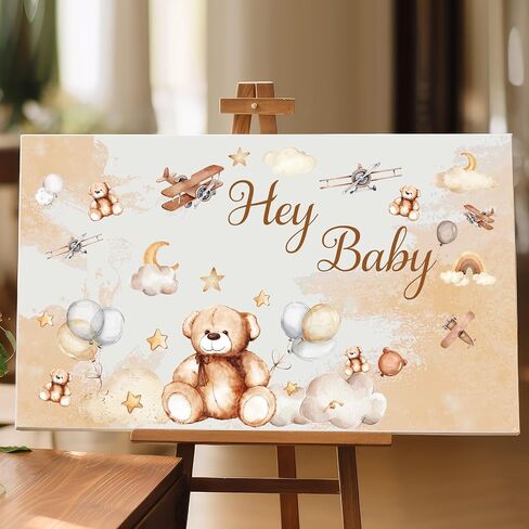 Faccito Baby in Bloom Baby Shower Decorations for Girl ، Floral Wildflower Sign Discors for Balloon Arch Backdrop Secal Gender Decor in Saudi Arabia