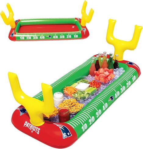 BigMouth Kansas City Chiefs 4 ft Inflatable Food Cooler Buffet Officially Licensed NFL Fan Gear Ice Serving Pool Drink Bar for Tailgate Parties in Kuwait