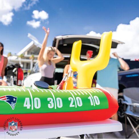 BigMouth Kansas City Chiefs 4 ft Inflatable Food Cooler Buffet Officially Licensed NFL Fan Gear Ice Serving Pool Drink Bar for Tailgate Parties in Kuwait