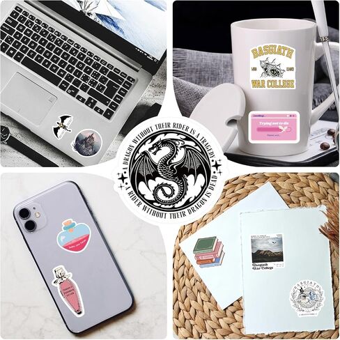 AFRITEE Magazine Letter Alphabet Stickers - Large Vintage Cutout Letter Decals, Waterproof Vinyl 12 Pcs for DIY Journal Scrapbook Laptop Phone Case Water Bottle Decor in Saudi Arabia