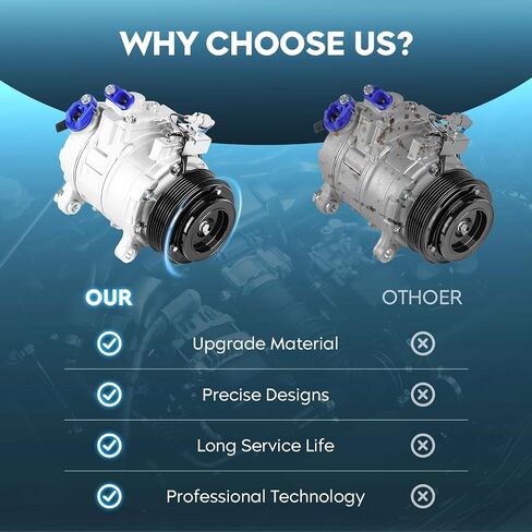 مكيف الهواء Tadamark ضاغط AC مع القابض متوافق مع BMW 228i 2.0L 2014-2016 228i XDrive 2.0L 2015-2016 متوافق مع BMW 535D و 535D XDRIVE 3.0L 2014-2016 in Saudi Arabia