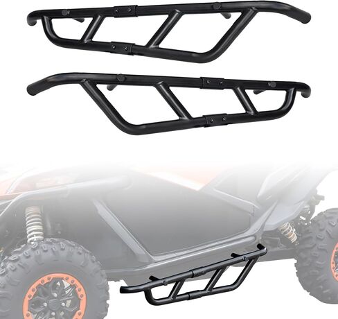 Nerf Bars Rock Sliders for 2020-2024 CFMOTO ZForce 950, Heavy Duty Combined Steel Tree Kickers Side Bumper for ZForce 950 Sport/HO Sport/HO EX Accessories, Replace # 5BY#-801300-1000 in Saudi Arabia