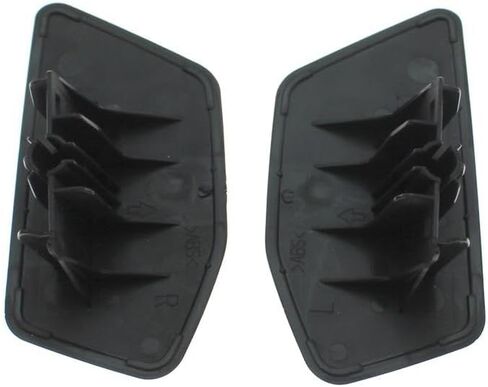 86636CA230 86636CA220 Front Headlight Washer Cover Headlamp Spray Nozzle Jet Cap for Subaru BRZ (Z10) 2012 2013 2014 2015(Black-Set) in Saudi Arabia