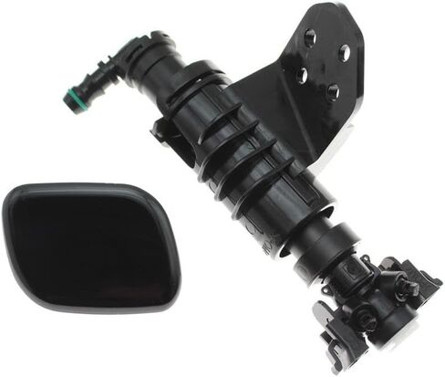 Front Left&Right Headlight Wahser Sparyer Nozzle Pump Cylinder Cap Jet for Hyundai Tucson (TL) 2016 2017 2018 2019 98671-D7000(Black-rh) in Saudi Arabia