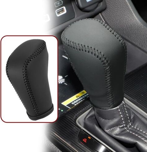1pc Black Gear Shift Knob Cover Car Accessories for Honda Civic 2022(Black) in Saudi Arabia