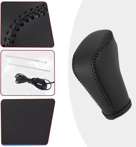 1pc Black Gear Shift Knob Cover Car Accessories for Honda Civic 2022(Black) in Saudi Arabia
