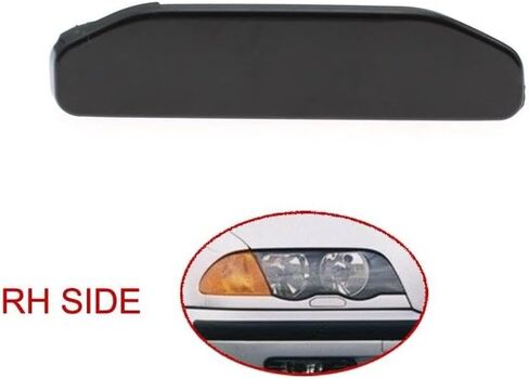 2pcs Front Bumper Headlight Washer Spray Nozzle Jet Cover Cap for BMW 3 Series E46 316 318 320 323 325 328 61677066842 61677066841 in Saudi Arabia