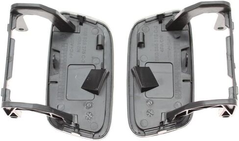 for A-U-D-I B9 A4 A4L 2016+ 8K0 955 275C-2 Front Bumper Headlight Headlamp Washer Nozzle Jet Cap Cover 8K0955275C-2 8K0955276C-2(Black-Set) in Saudi Arabia