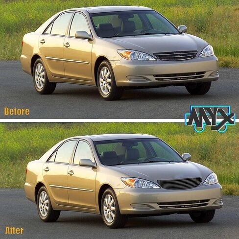 Front Black Grille Grill For 2002-2006 2003 2004 2005 Toyota Camry Main Upper Grille Insert in Saudi Arabia