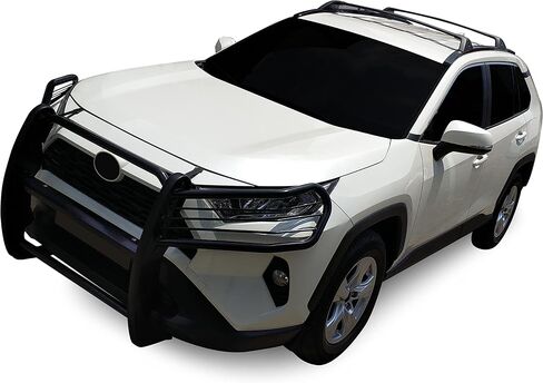 Black Horse Grille brush Bumper Guard Modular Black Compatible with 2019-2024 Toyota RAV4-17A093904MA in Saudi Arabia